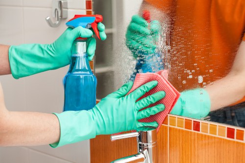 Professional oven cleaning in Tw1 with a spotless kitchen appliance