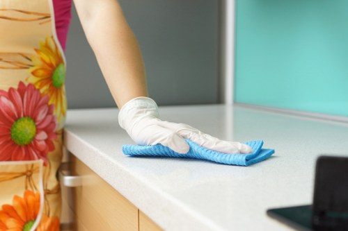 Professional deep cleaning in TW1 for a spotless living room