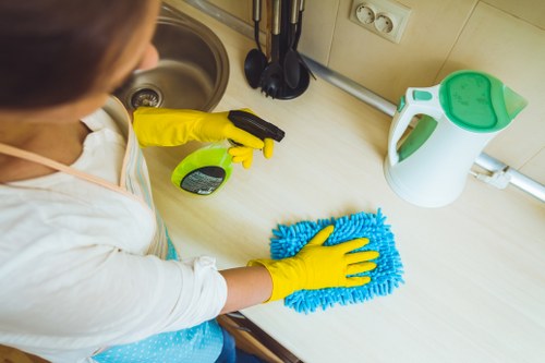 Eco-friendly office cleaning services in TW1