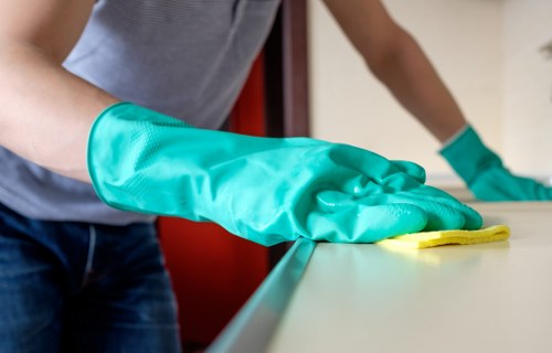 Governing law and final acceptance section for carpet cleaning terms